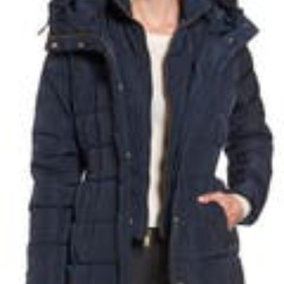 cole haan padded stitch puffer jacket